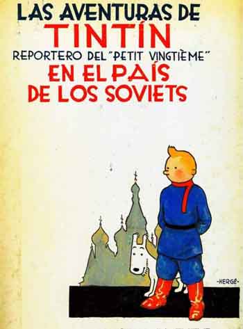 Tintin en el pais de los Soviets