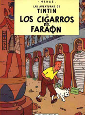 Tintin y los cigarros del Faraon