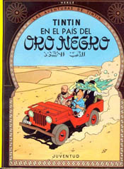 Tintin en el pais del oro negro