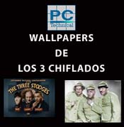 Wallpapers de los 3 Chiflados: Moe, Larry, Shemp, Curly, Joe