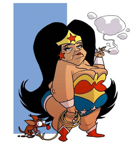 Old Wonder Woman