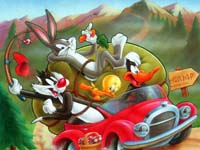 Bugs Bunny, Silvestre, Tweety y el Pato Lucas