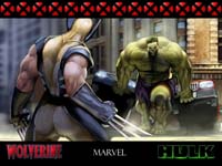 Wolverine y Hulk