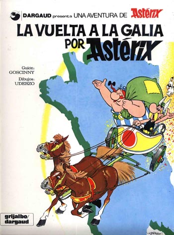 La vuelta a la galia por Asterix