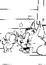 Para imprimir y pintar a Tom y Jerry