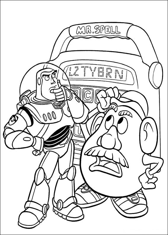 Buzz y Cara de papa