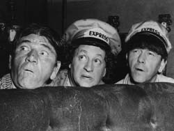 Shemp, Larry y Moe