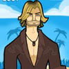 Caricatura de Sawyer de Lost