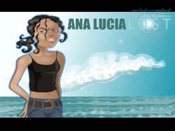 Caricatura de Ana Lucia