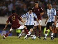 Messi y Veron